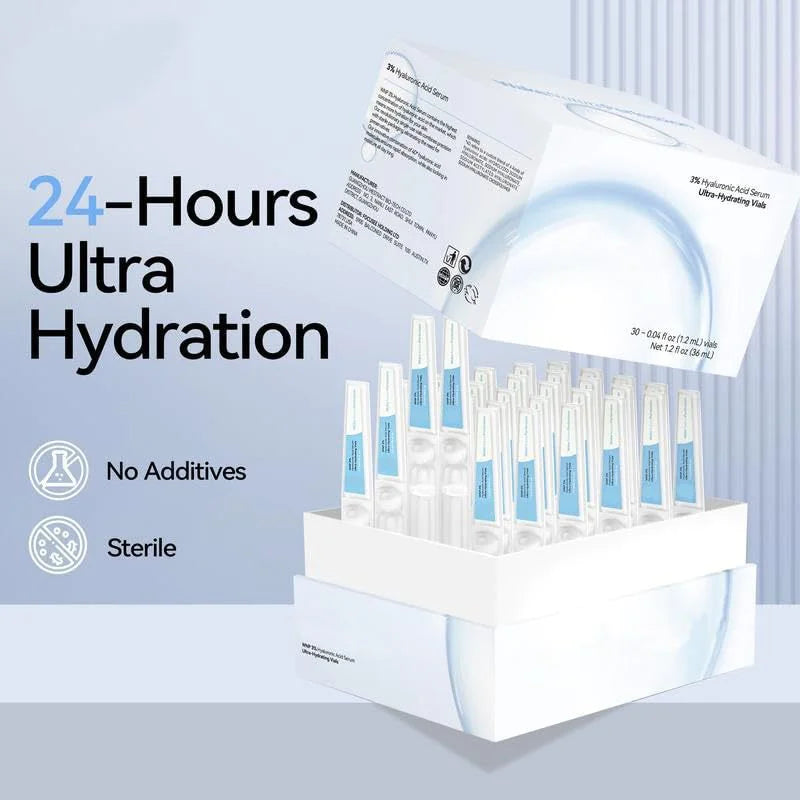 Hyaluronic Acid Serum Vials